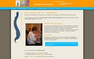 Site reprenant les diverses activités de la chiropractique - chiropracteur - chiropraxie - chiropractie à charleroi et walcourt dans le hainaut