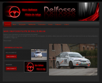 Marc Delfosse - Pilote de rallye belge - Suzuki - Peugeot 309